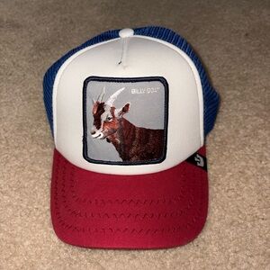 Goorin Bros Red and Blue Billy Goat Hat